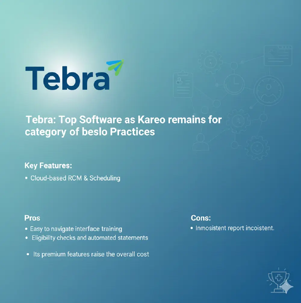 Tebra medical billing software image